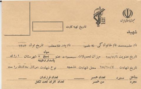 علی محمد کاظمی