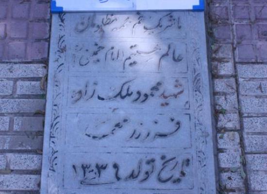محمود ملک زاده