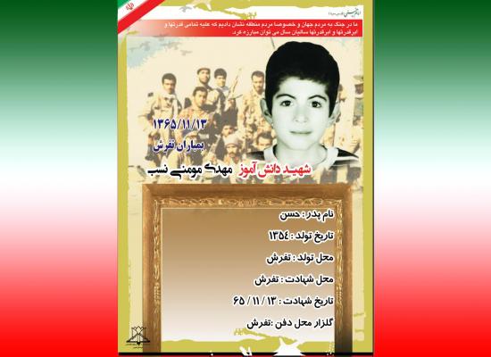 مهدی مومنی نسب